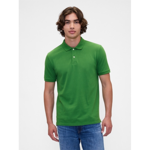 Gapfactory Stretch Pique Polo Shirt