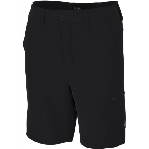 Huk Mens NXTLVL Shorts 10.5 in Black