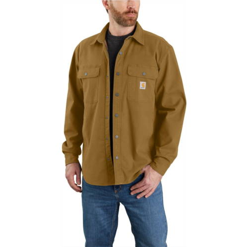 Carhartt Mens Rugged Flex Shirt Jacket Basil