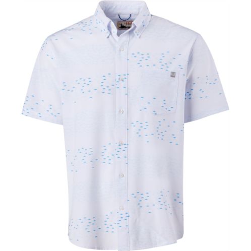 Huk Mens Kona Up Stream Short Sleeve Shirt