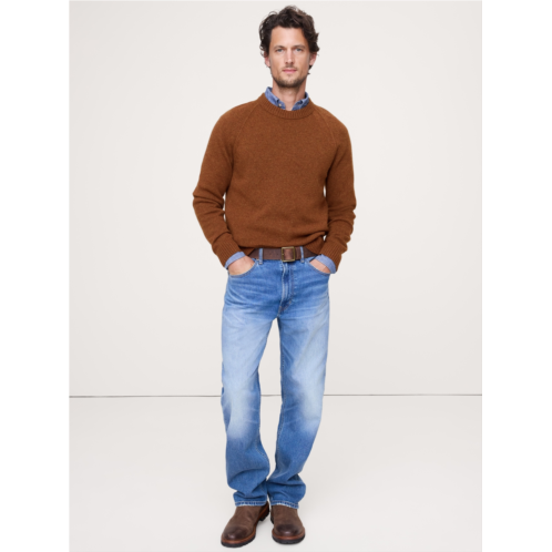 Bananarepublic Italian Merino-Blend Crew-Neck Sweater