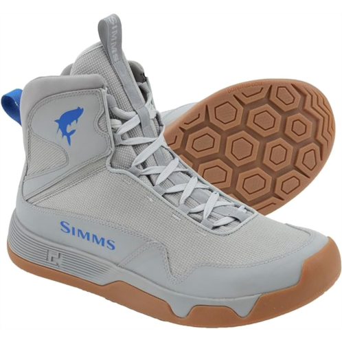 Simms Meninchs Flats Sneaker - Premium Lightweight Fishing Shoe Quick-Dry Breathable Non-Marking Sole for Ultimate Traction and Comfort Ideal for Fishing and Outdoor Activities