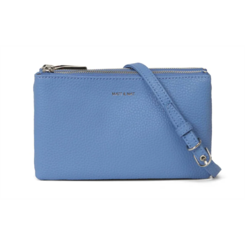 Matt & Nat triplet vegan crossbody bag in coast