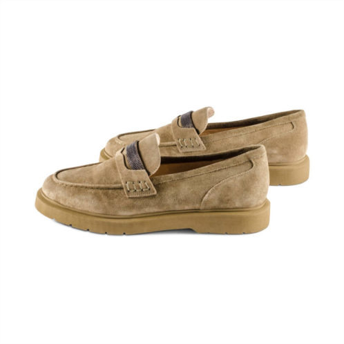 VANELi womens kimmo suede slip on in khaki