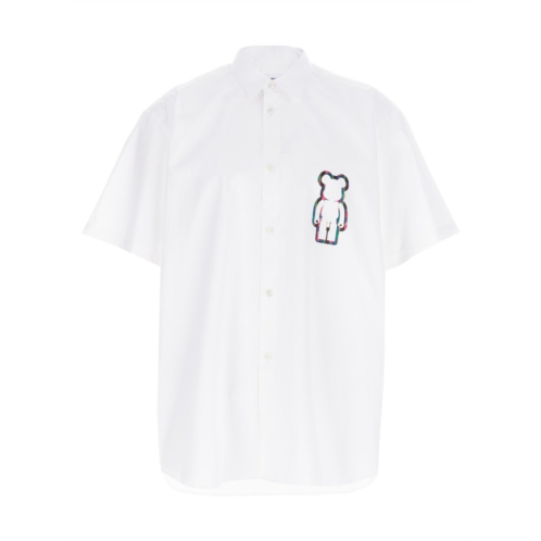 Comme Des Garcons cotton shirt with be@rbrick graphic
