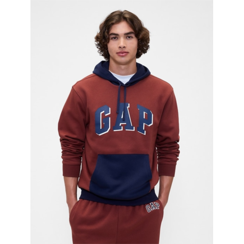 Gapfactory Relaxed Gap Logo Colorblock Hoodie
