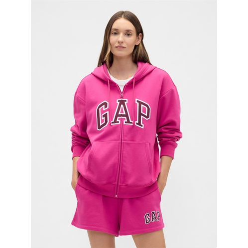 Gapfactory Relaxed Gap Logo Zip Hoodie