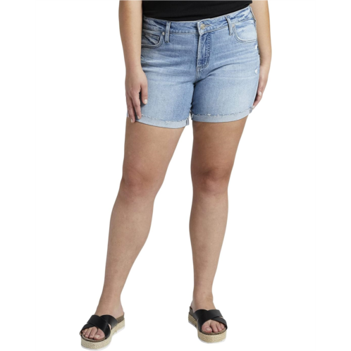 Silver Jeans Co. Plus Size Boyfriend Shorts W53623EAF172