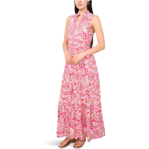 Vince Camuto Tiered Flowy Maxi Dress