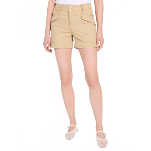 Democracy vintage walnut utility shorts in khaki