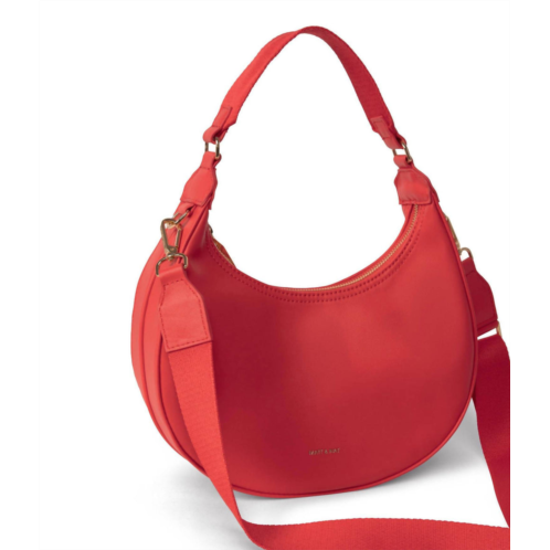 MATT & NAT womens serena vegan shoulder bag in sorbet