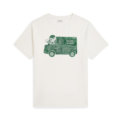 Polo Ralph Lauren Kids Ralphs Coffee Polo Bear Tee (Big Kid)