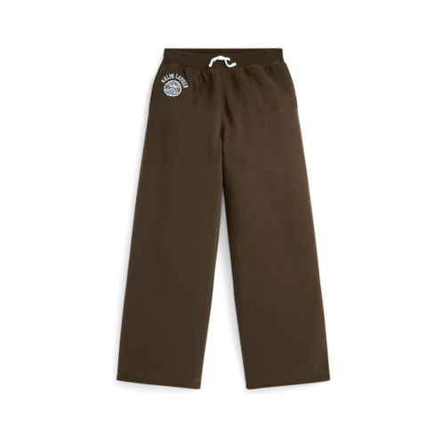Polo Ralph Lauren Kids Logo Crest Fleece Wide-Leg Pants (Big Kid)