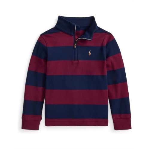 Polo Ralph Lauren Kids Striped Cotton Interlock Pullover (Toddler/Little Kid)
