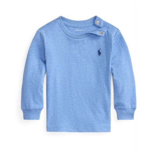 Polo Ralph Lauren Kids Cotton Jersey Long Sleeve Tee (Infant)