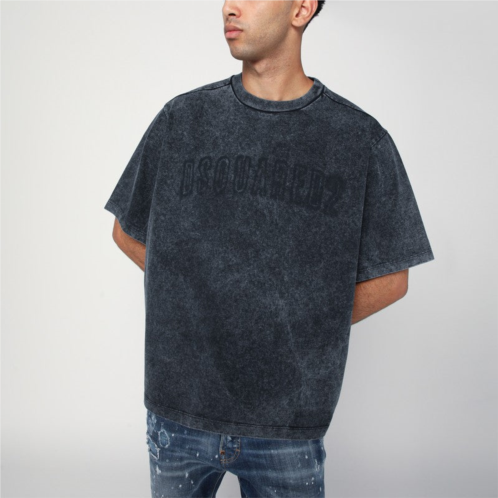 Dsquared2 mens washed t-shirt with logo