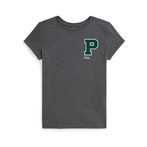Polo Ralph Lauren Kids Cotton Jersey Letterman Tee (Big Kid)