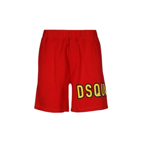 Dsquared² dsqua² cotton logo mens shorts