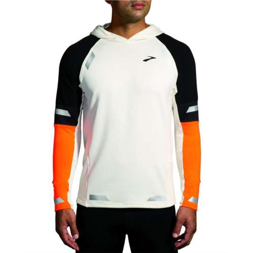 Mens Brooks Run Visible Notch Thermal Hoodie 20