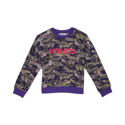 Kenzo Kids Cheetah Print Pullover (Little Kids/Big Kids)