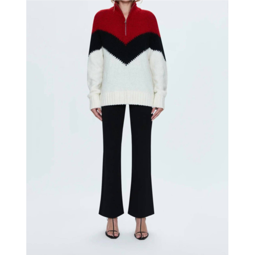 PISTOLA maribel sweater in multi chevron