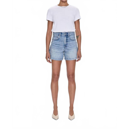 PISTOLA saige high rise short in french riviera