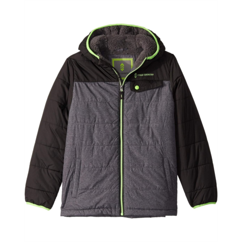 Free Country Puffer Jacket with Sherpa Lining (Big Kids)