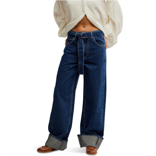 Free People We The Free East Bay Cuffed Jeans