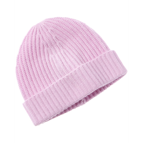 Amicale cashmere chunky rib cuffed cashmere hat