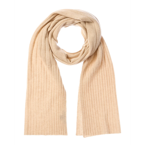 Amicale cashmere variegated rib scarf