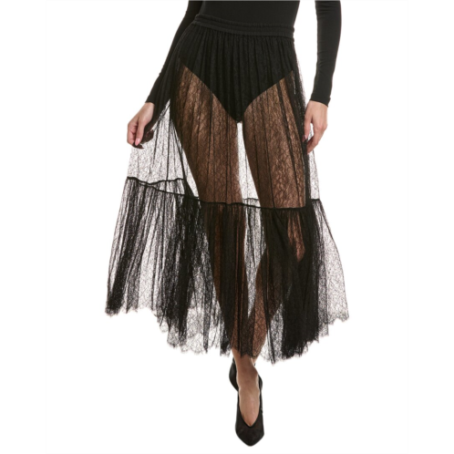 Michael Kors Collection silk-blend lace skirt
