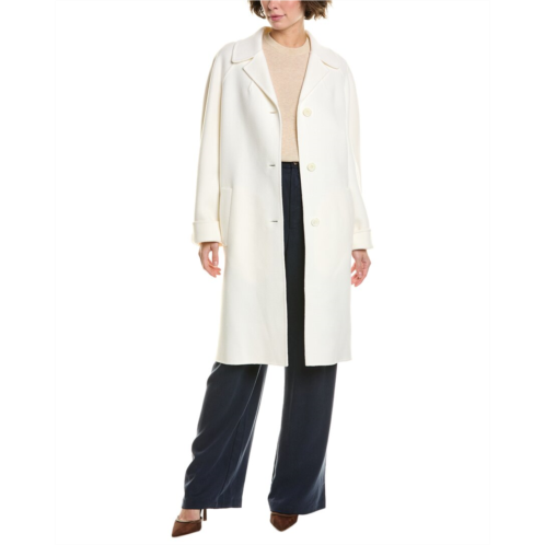 Michael Kors Collection plush melton wool coat