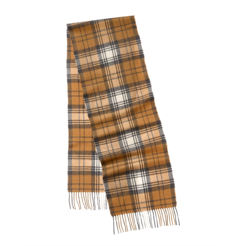 Amicale cashmere modern tartan cashmere scarf