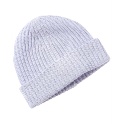 Amicale cashmere chunky rib cuffed cashmere hat