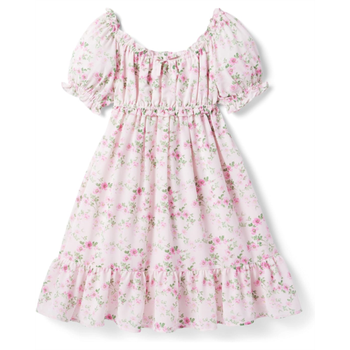 Janie and Jack Floral Dress (Big Kids)