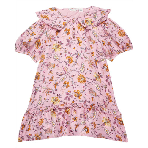 Janie and Jack Floral Collar Dress (Toddler/Little Kids/Big Kids)