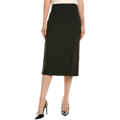 Michael Kors Collection crepe sable slit silk-blend mini skirt