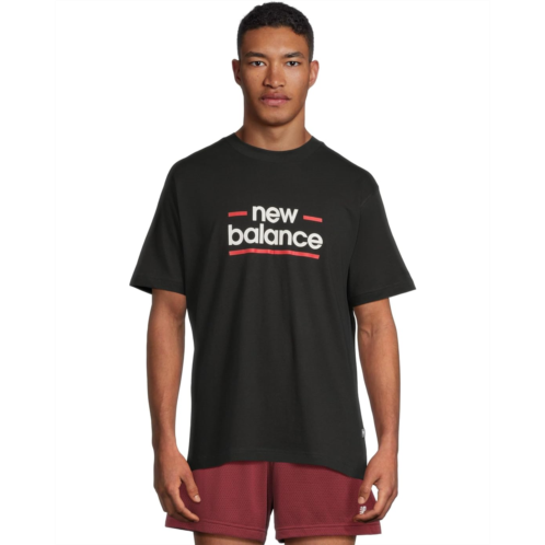 Mens New Balance Linear Lines T-shirt