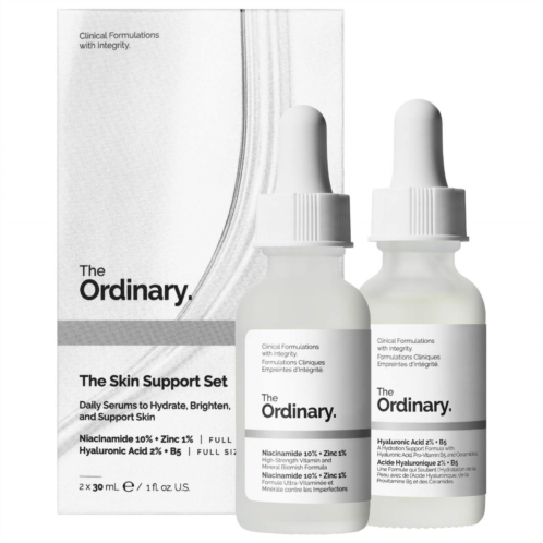 The Ordinary The Skin Support Set with Niacinamide Hyaluronic Acid