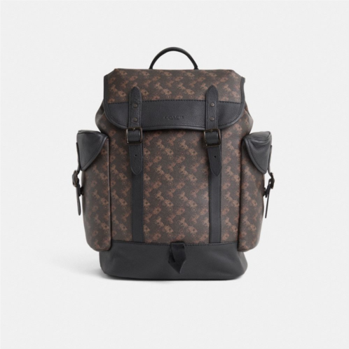 Coach Restored Hitch Backpack With Horse And Carriage Print