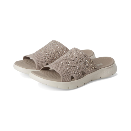 SKECHERS Performance Arch Fit Knit Slide w/ Gradient Rhinestnes