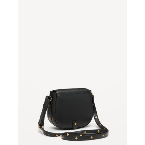 OldNavy Studded Strap Saddle Bag