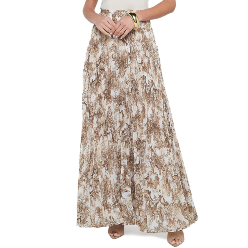 torin pleated maxi skirt