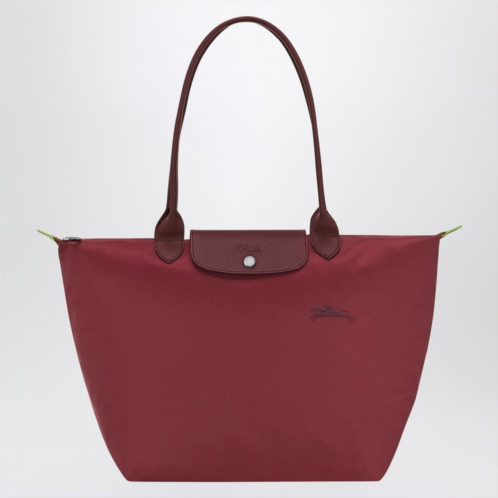 Longchamp womens pomegranate-colou l le pliage bag