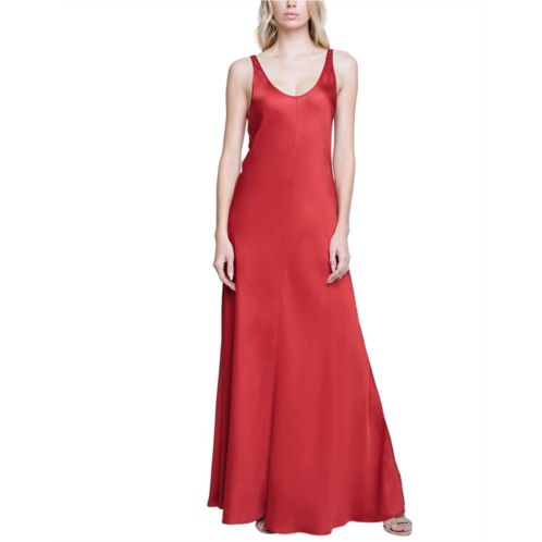 clea scoop neck slip dress