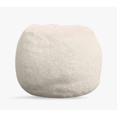Potterybarn Anywhere Beanbag Cream Sherpa
