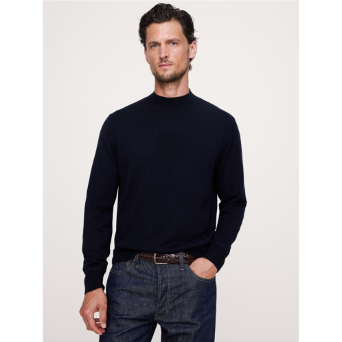 Bananarepublic Merino Mock-Neck Sweater