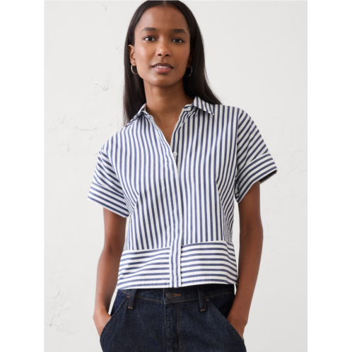 bananarepublic Boxy Poplin Shirt