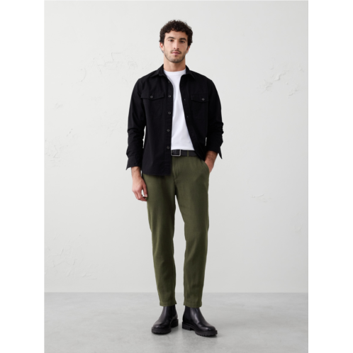 bananarepublic Athletic-Fit Linen-Blend Pant