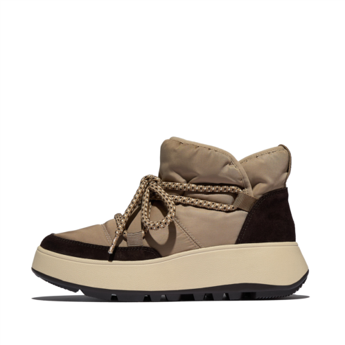 Fitflop Water-Resistant Warm Mesh Laced Booties